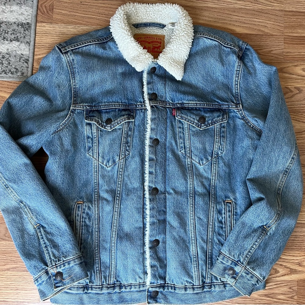 Men's Levi's Sherpa Denim jacket